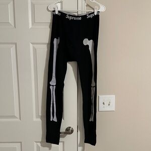 Supreme black Skeleton pants